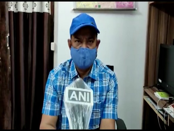 Shahdol District Magistrate (DM) Satendra Singh speaking to ANI on Sunday. (Photo/ ANI)