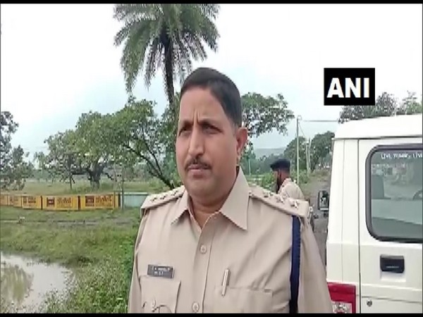 Pramod Kumar Mishra, Deputy superintendent of police (SDPO), Barharwa Sahebganj (Photo/ANI)