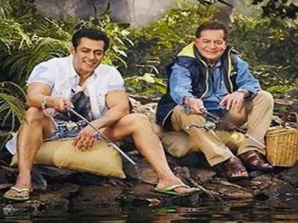 Salman Khan along with father Salim (Image courtesy: Instagram)