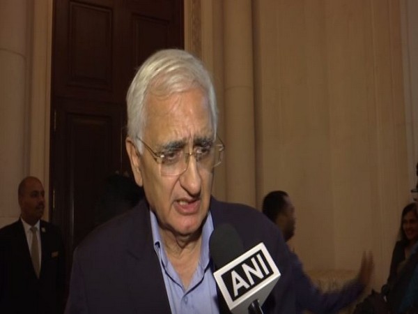 Senior Congress leader Salman Khurshid speaking to ANI in Delhi.