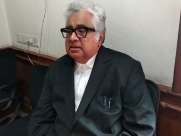 Senior Advocate Harish Salve speaking to media reporters on Wednesday. Photo/ANI
