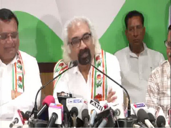 Sam Pitroda at a press conference in Jaipur. Photo/ANI