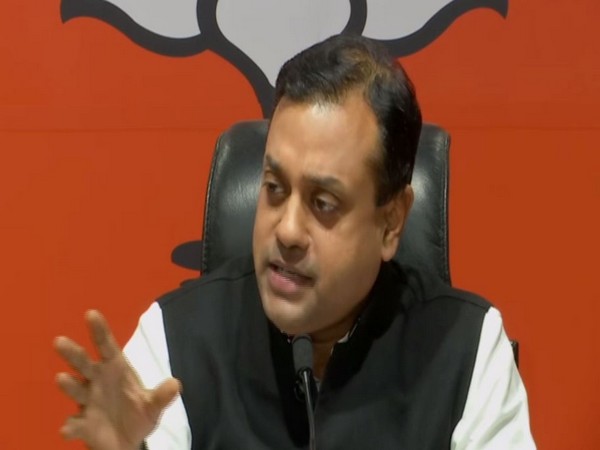 BJP spokesperson Sambit Patra speaking at a press conference in New Delhi on Monday. Photo/ANI
