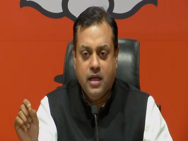 BJP spokesperson Sambit Patra addressing a press conference in New Delhi on Monday. Photo/ANI
