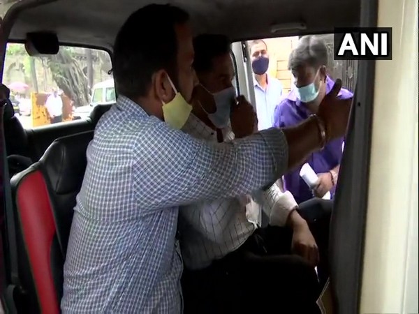 Visual of Sameer Khan being sent to 14-day judicial custody (Photo/ANI)