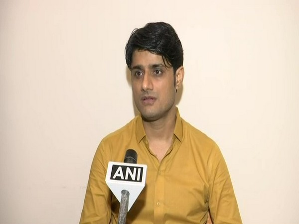 Film producer Sandeep Ssingh talking to ANI in Mumbai. [Photo/ANI]