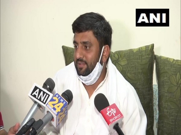 Congress MLA Sandeep Yadav (Photo/ANI)