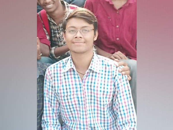 Sandeep, the BTech student who went missing in Hyderabad on Wednesday. Photo/ANI