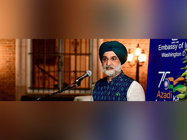 Indian ambassador to the US, Taranjit Singh Sandhu. (Twitter)