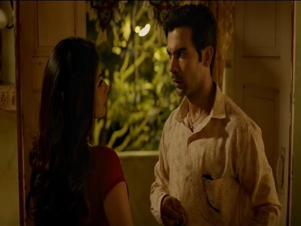 Mouni Roy and Rajkummar Rao in 'Sanedo'