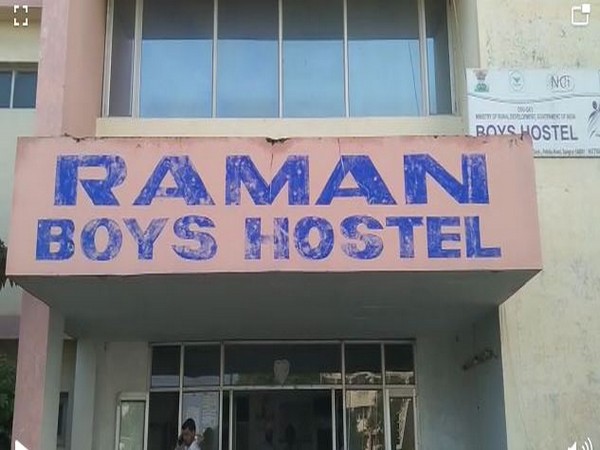 A visual from the boys hostel of the Sangrur college. (Photo/ANI)