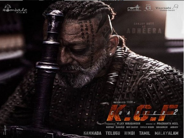 Sanjay Dutt's character poster from 'KGF: Chapter 2' (Image Source: Instagram)