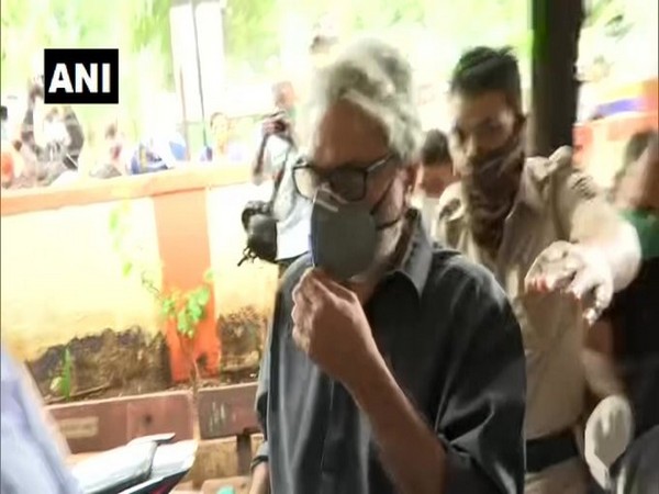 Sanjay Leela Bhansali arrives at Bandra Police Station on Monday.