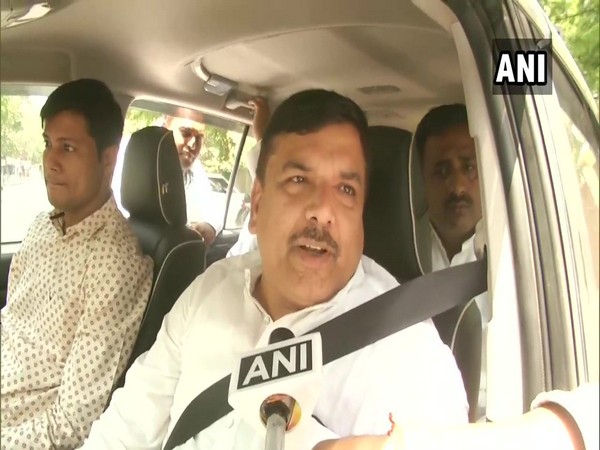Sanjay Singh, AAP speaking to ANI after meeting SP chief Akhilesh Yadav on Tuesday