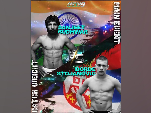 India's Sanjeet Budhwar against Serbian Dorde Stojanovic in MFN-9 Main event