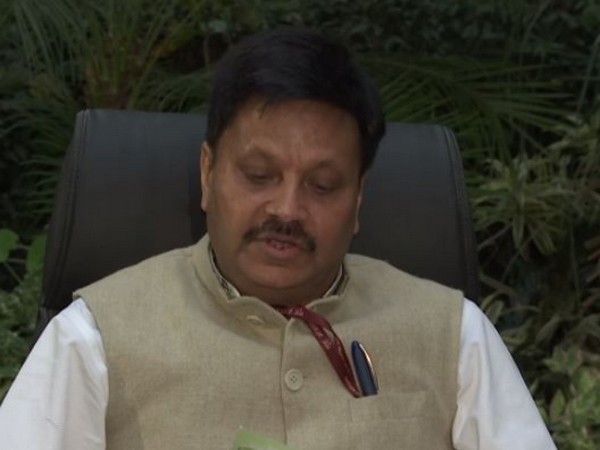 Sanjeeva Kumar, Special Secretary (Health), at a press conference in Delhi on Tuesday. Photo/ANI