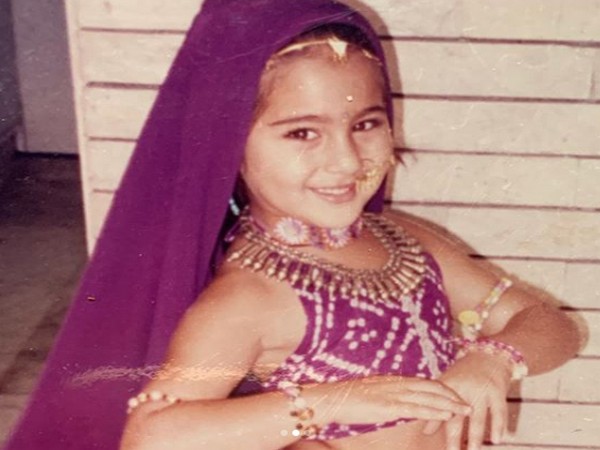 The throwback picture shared by actor Sara Ali Khan (Image courtesy: Instagram) 