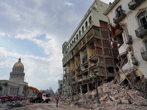 Aftermath of explosion at Hotel Saratoga, in Havana. (Photo Credit - Reuters)