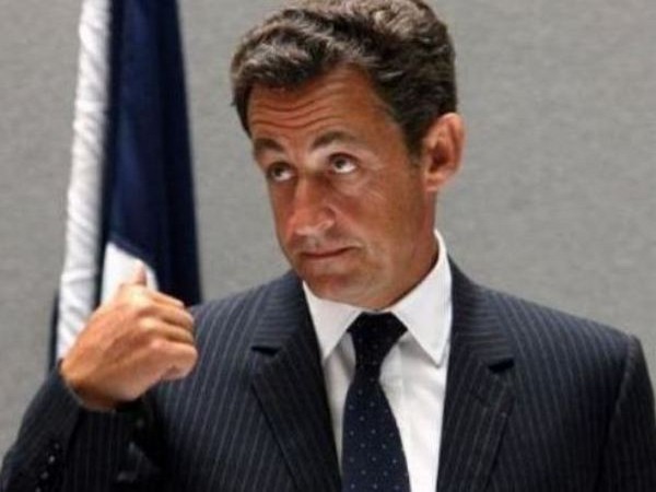former French President Nicolas Sarkozy