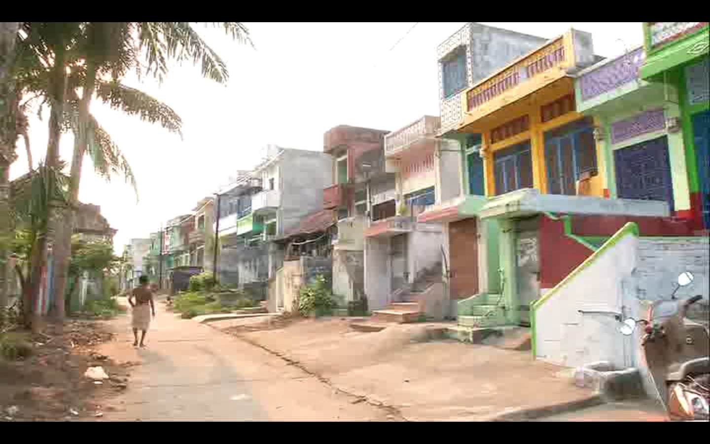 Visual from Saru village