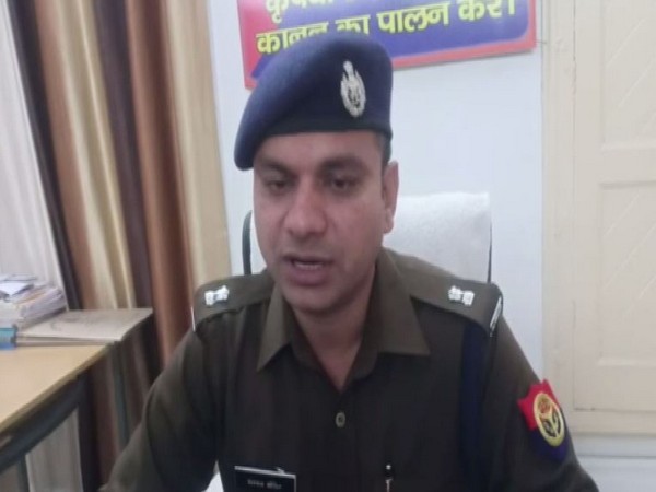 Superintendent of Police (SP) City Satpal speaking to reporters on Monday. Photo/ANI