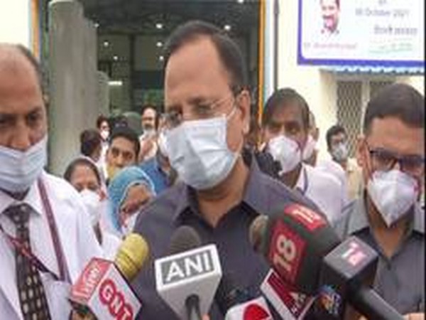 Delhi home minister Satyendar Jain (photo/ANI)
