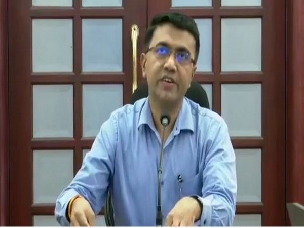 Goa Chief Minister Pramod Sawant addressing a press conference in Panaji on Friday. Photo/ANI