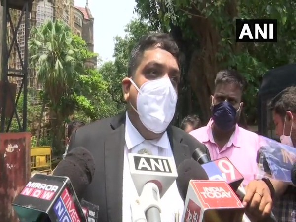Rajendra Rathod, lawyer of Dipesh Sawant speaking to reporters on Sunday. (Photo/ANI)