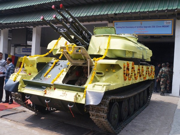  The last upgraded Schilka Mount rolled out from 510 Army Base Workshop (EME), Meerut in Uttar Pradesh on Friday.