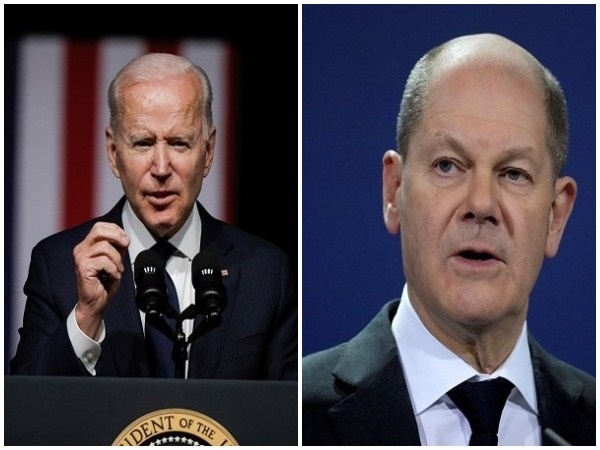 US President Joe Biden and German Chancellor Olaf Scholz.