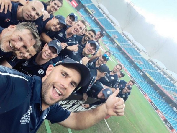 Scotland registered a massive 90-run victory over UAE here on Wednesday. (Photo/ Cricket Scotland Twitter) 