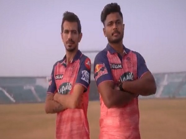 Sanju Samson and Yuzvendra Chahal (Photo: Twitter/Rajasthan Royals)