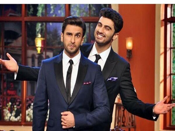 Ranveer Singh with Arjun Kapoor (Image source: Instagram)