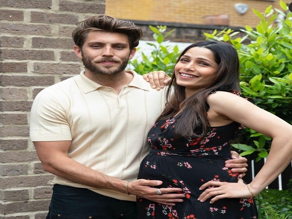 Freida Pinto with her fiance Cory Tran (Image source: Instagram)