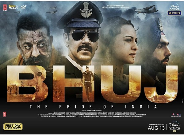 Poster of 'Bhuj: The Pride of India' (Image source: Instagram)