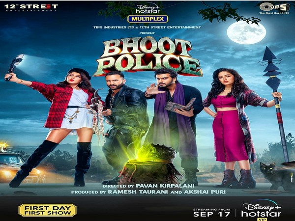 Poster of 'Bhoot Police' (Image source: Instagram)