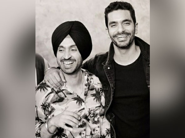 Diljit Dosanjh and Angad Bedi (Image source: Instagram)