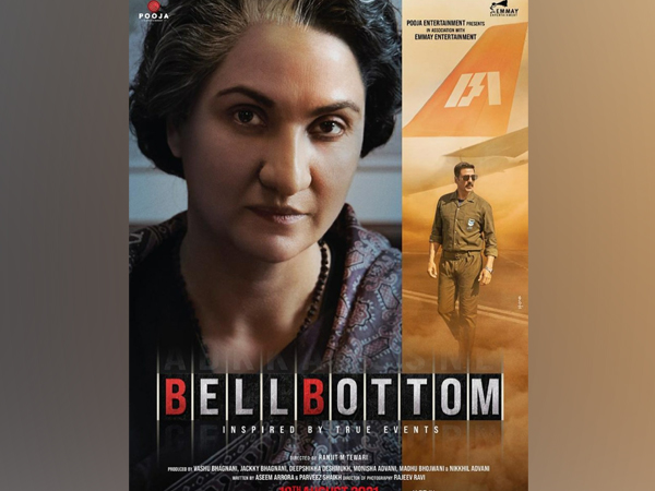 Lara Dutta as Indira Gandhi (Image source: Instagram)