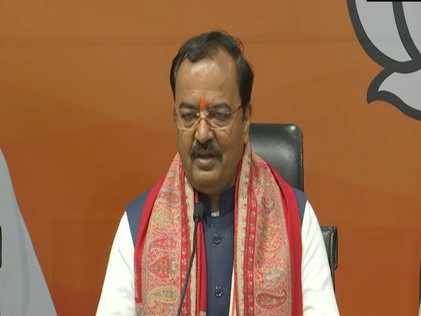 Uttar Pradesh Deputy Chief Minister Keshav Prasad Maurya (File Photo/ANI)