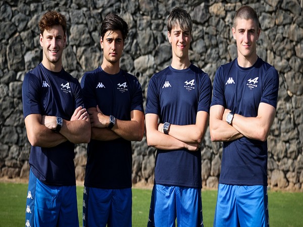 Jack Doohan, Olli Caldwell, Victor Martins, Caio Collet (Photo: Alpinecars.com)