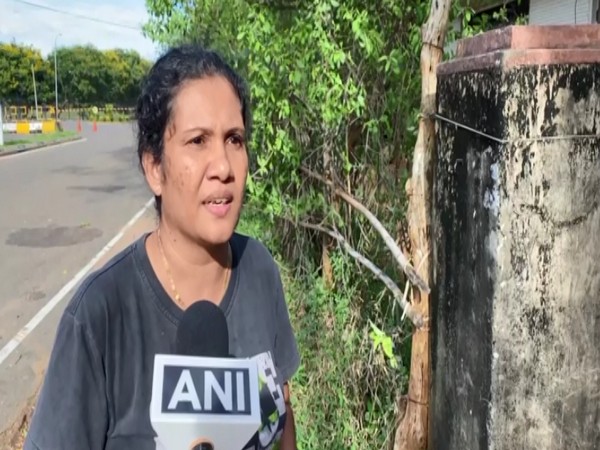 A local near Sri Lanka's Hambantota port speaking to ANI