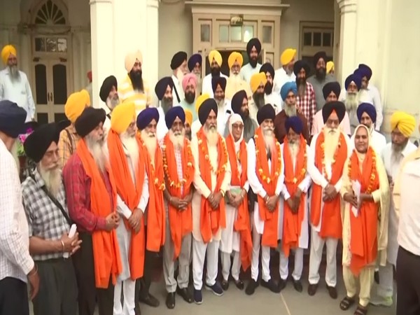 Group of Sikh Jatha ready to depart for Lahore (Photo/ANI)