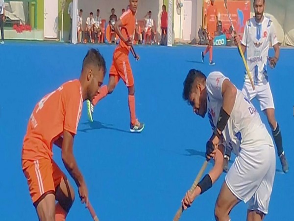 Teams in action in the semi-finals (Photo/Hockey India)