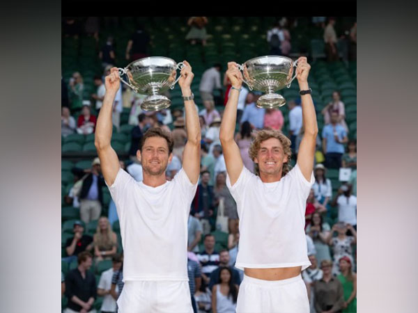Matthew Ebden and Max Purcell Photo: Matt Ebden/ Instagram)