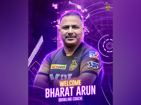 Bharat Arun (Image: KKR)
