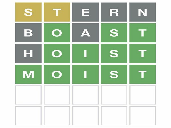 Wordle game (Image source: Instagram)