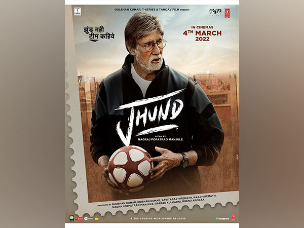 Poster of 'Jhund' (Image source: Instagram)
