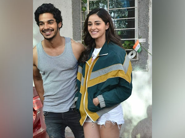 Ishaan Khatter and Ananya Panday (Image source:Twitter)