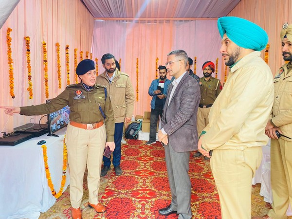 Punjab DGP reviews security arrangements (Photo/ANI)