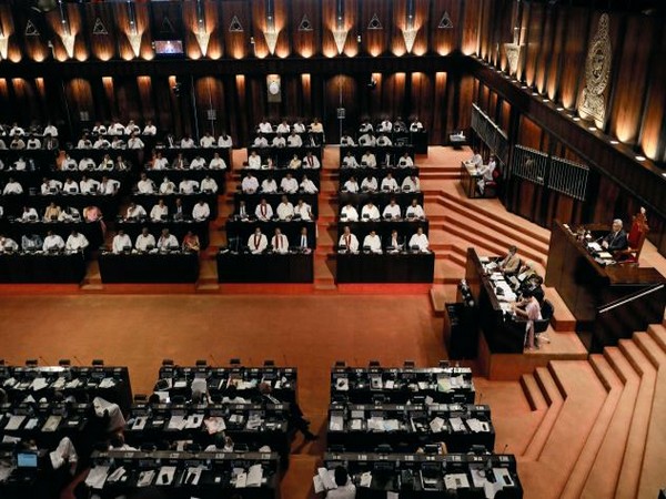 Sri Lanka's Parliament.
